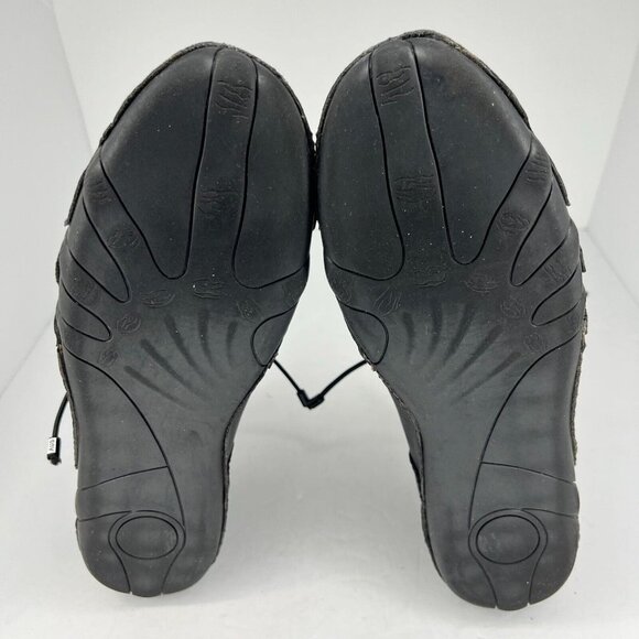 LDeck Mens Black Clever MidTop HooknLoop Fastener Casual Size 9 Ankle Boots - Picture 8 of 8